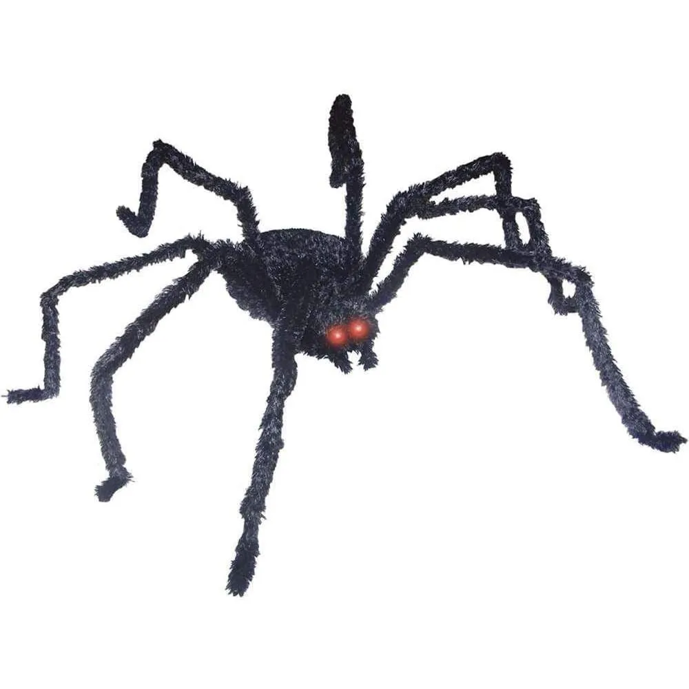 19in Black Spider Decoration