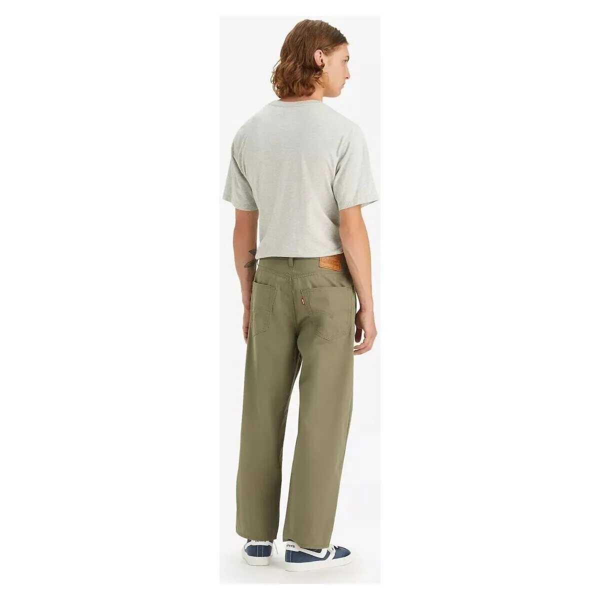39957 0009  STAY LOOSE PLEATED CROPSMOKEY OLIVE