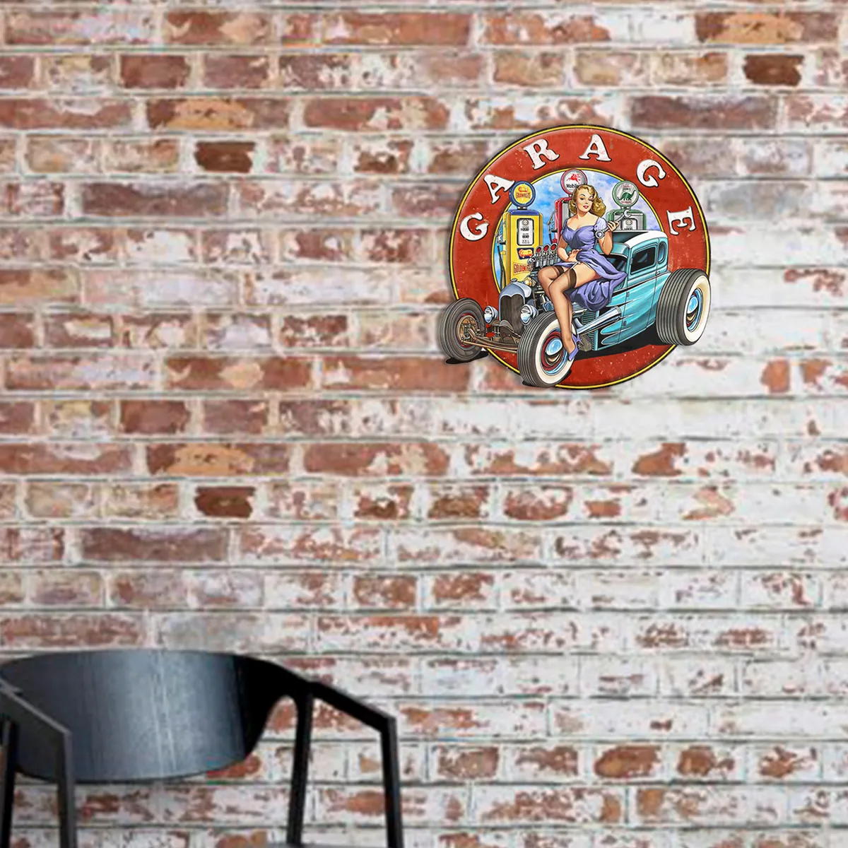 Adorno Pared Garage