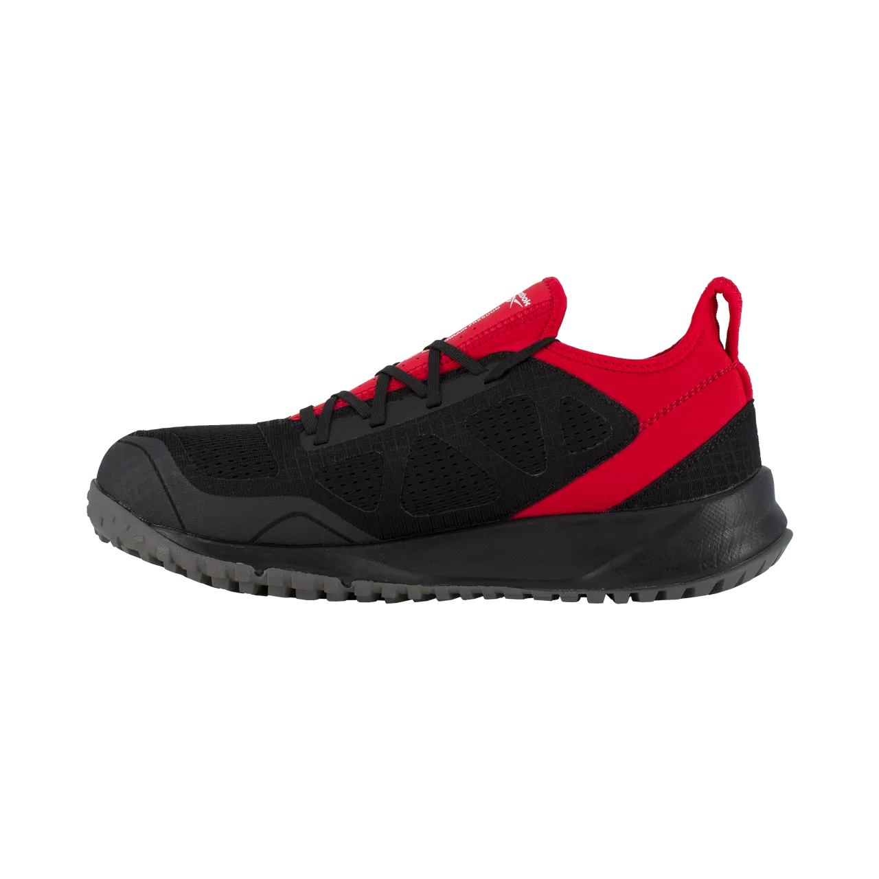 ALL TERRAIN STEELTOE ATHLETIC WORK SHOE BLACK/RED