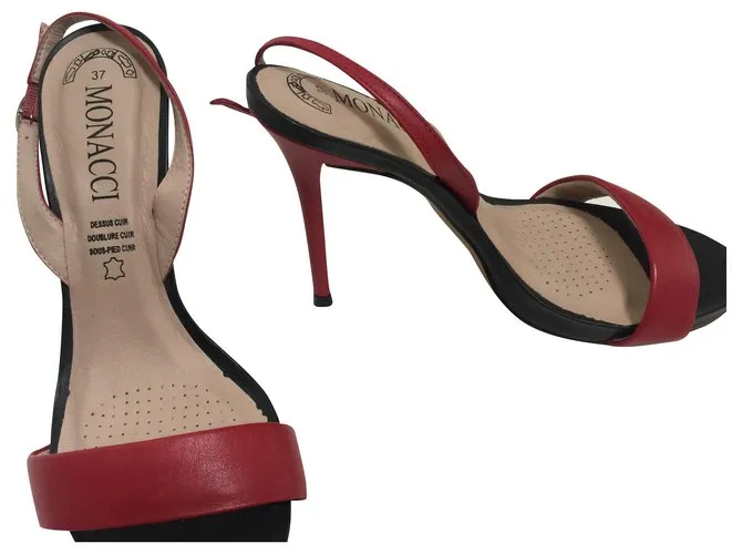 Autre Marque Sandalias de tacon alto Negro 