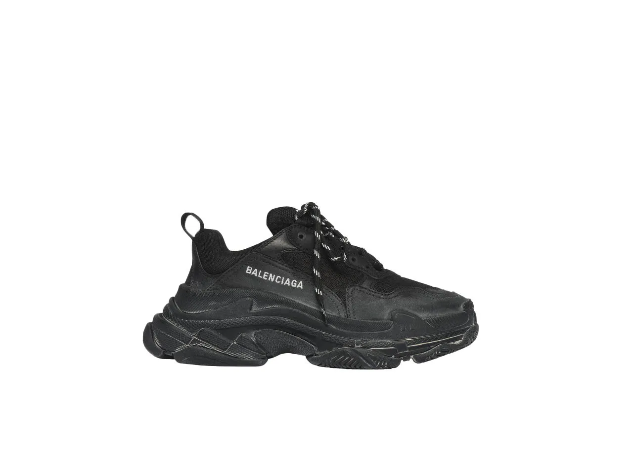 Balenciaga Triple S Black 2019 W