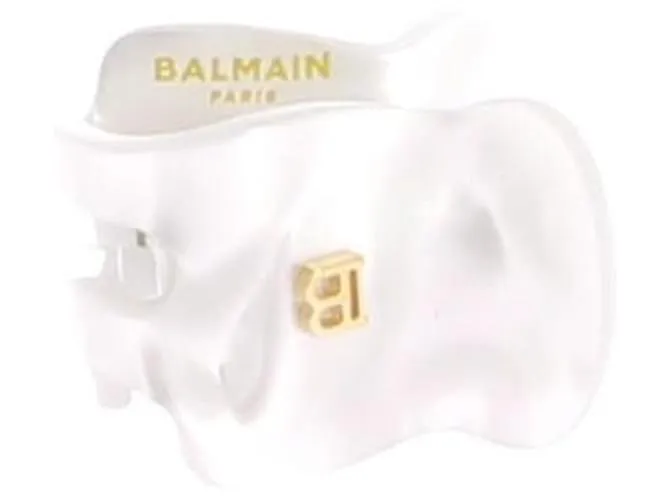 BALMAIN Accesorios para el cabello T. Metal Blanco 