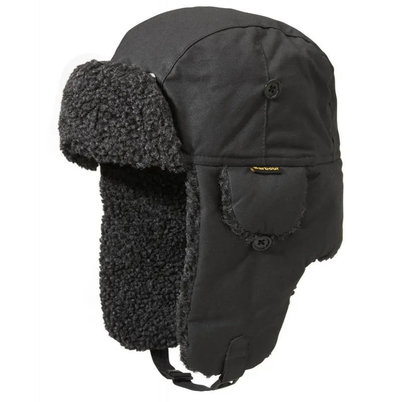 Barbour Fleece Lined Trapper Black