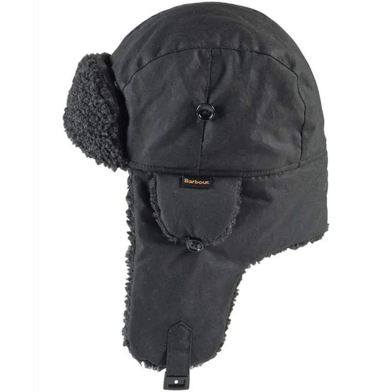 Barbour Fleece Lined Trapper Black