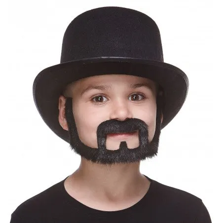 Beard for Kids, Black Lustrous