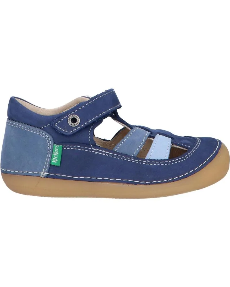 BEBé DE NIñO KICKERS 61108610 SUSHY 53 BLEU TRICOLORE