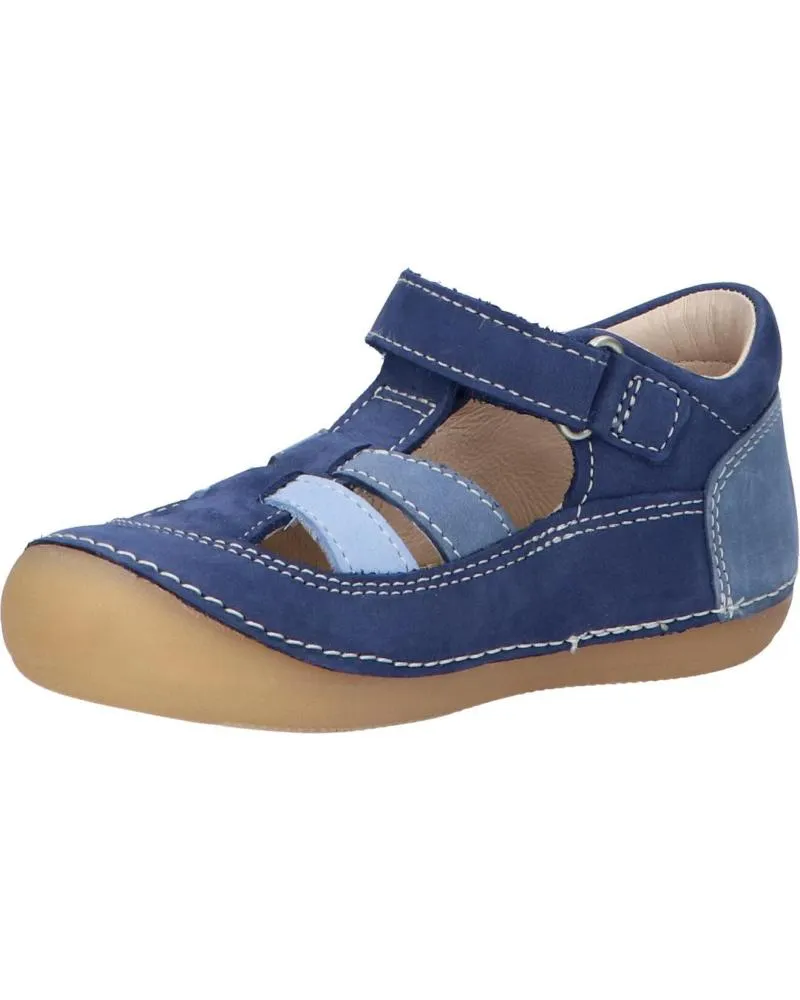 BEBé DE NIñO KICKERS 61108610 SUSHY 53 BLEU TRICOLORE