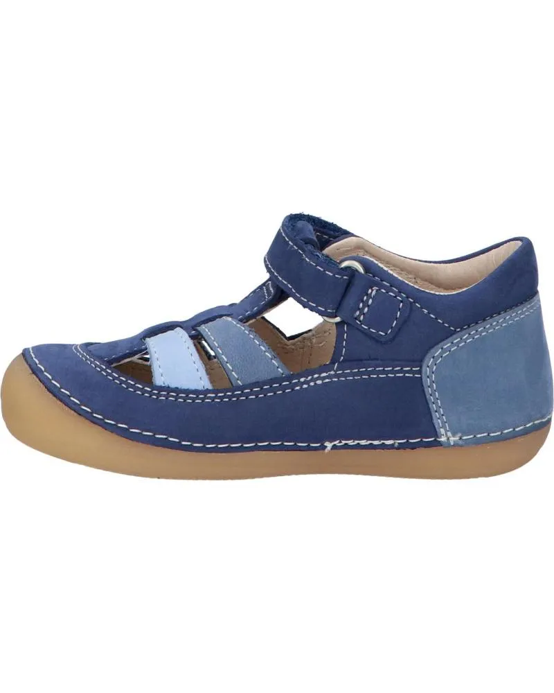 BEBé DE NIñO KICKERS 61108610 SUSHY 53 BLEU TRICOLORE