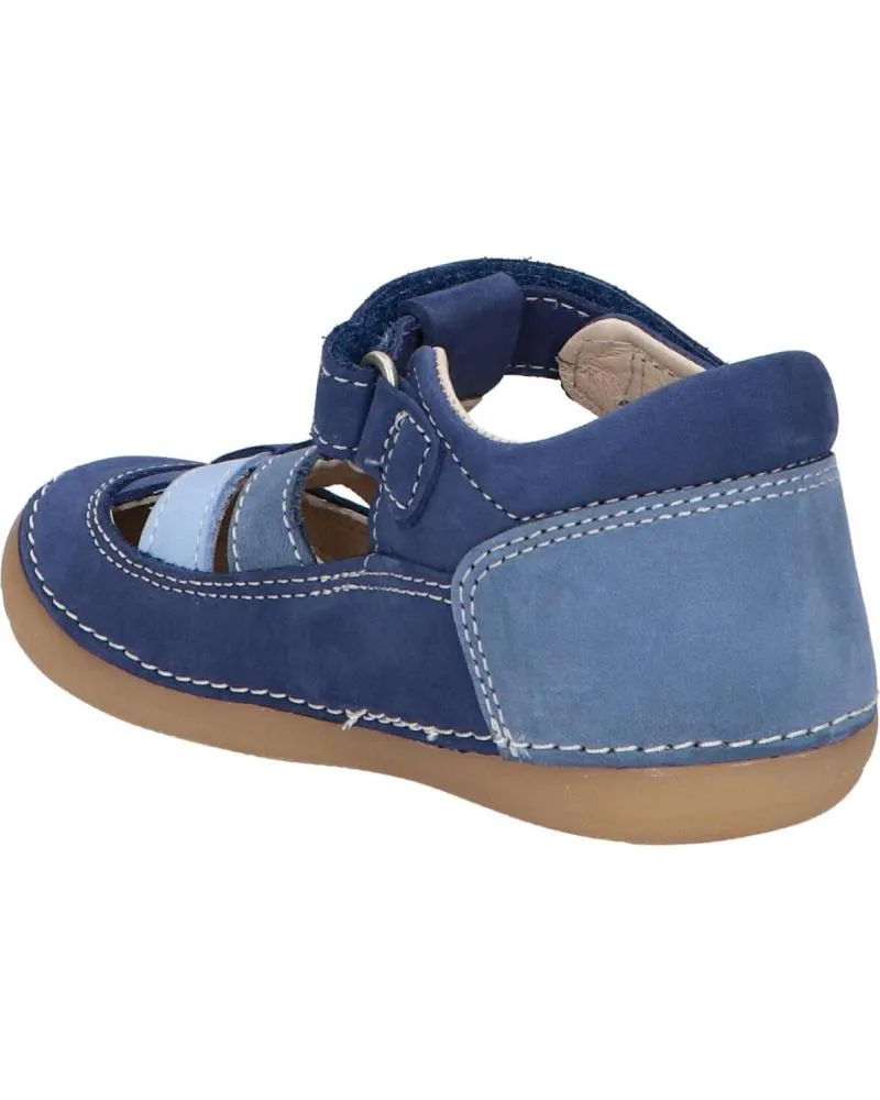 BEBé DE NIñO KICKERS 61108610 SUSHY 53 BLEU TRICOLORE