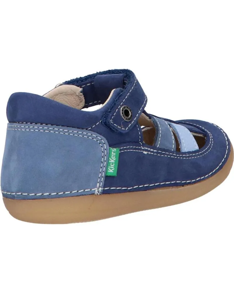BEBé DE NIñO KICKERS 61108610 SUSHY 53 BLEU TRICOLORE