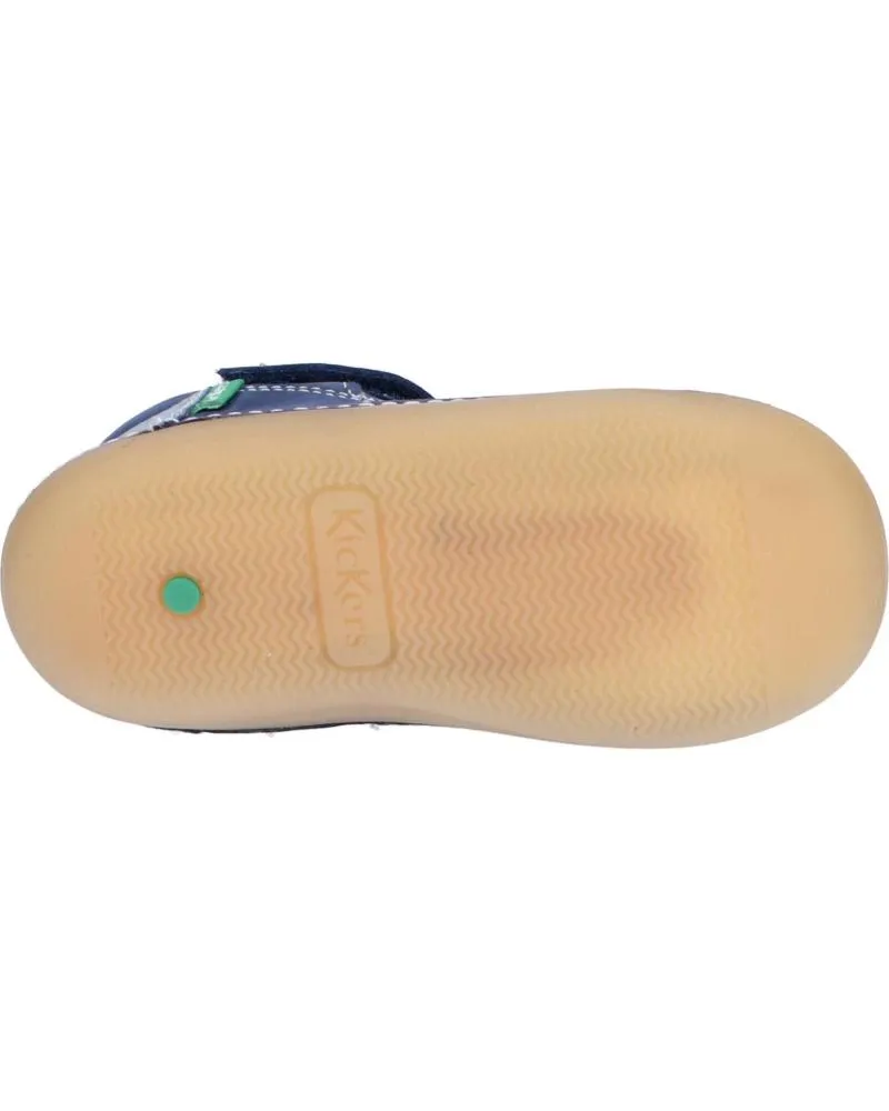BEBé DE NIñO KICKERS 61108610 SUSHY 53 BLEU TRICOLORE