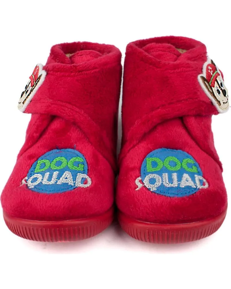 BEBé DE NIñO VULLADI ZAPATILLAS CASA VULLADI NINO DOG SQUAD ROJO