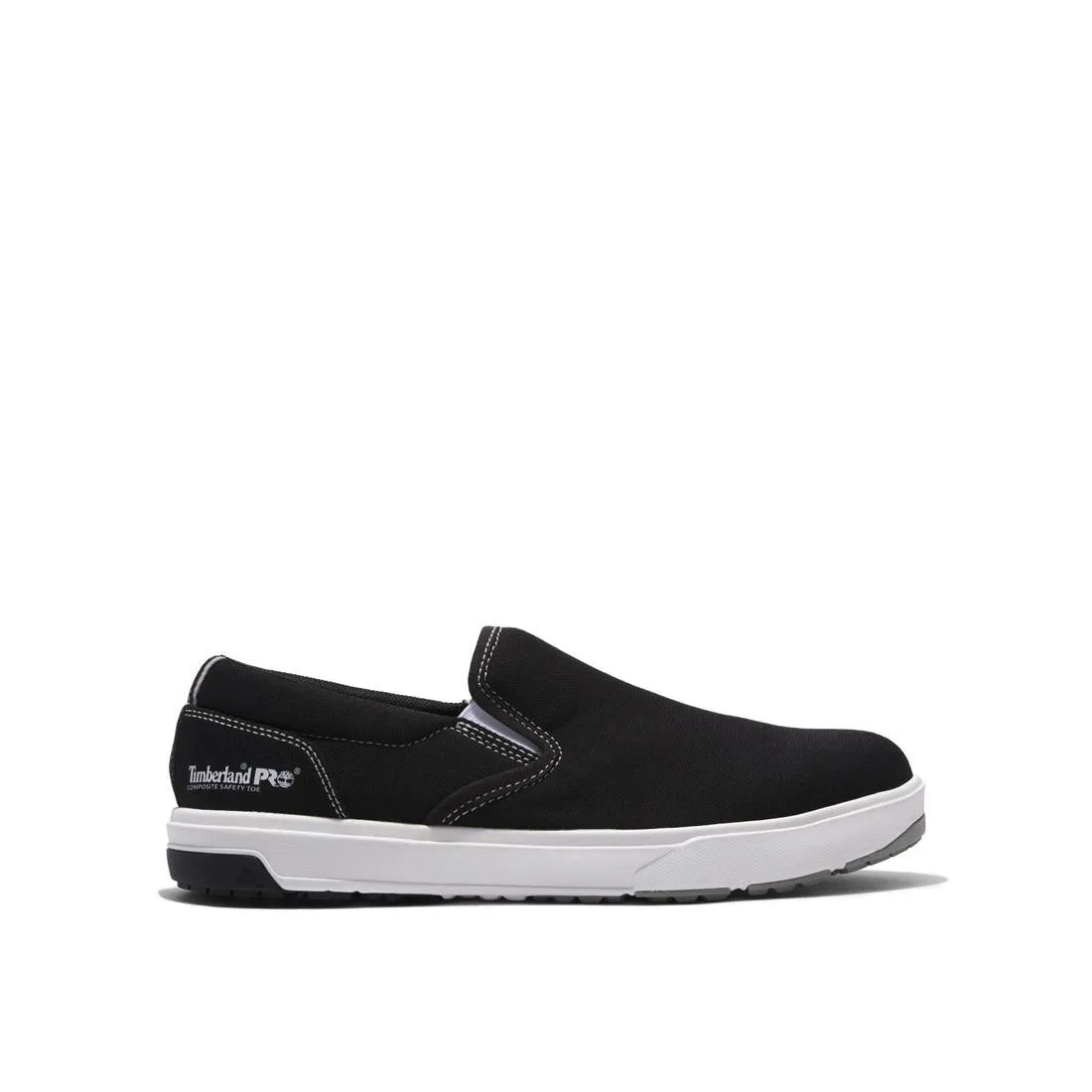 BERKLEY SLIPON COMPOSITETOE WORK SHOE BLACK