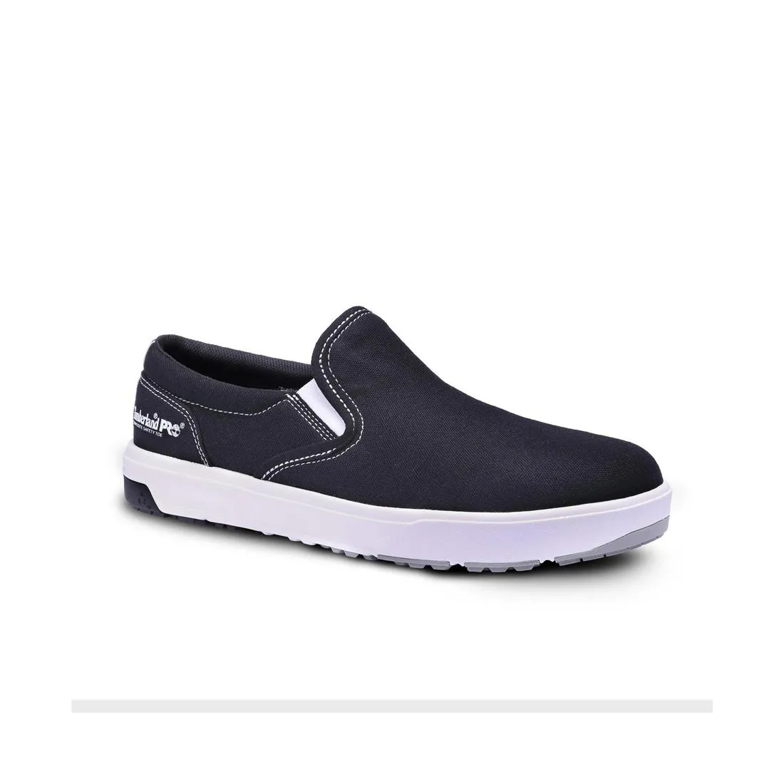 BERKLEY SLIPON COMPOSITETOE WORK SHOE BLACK