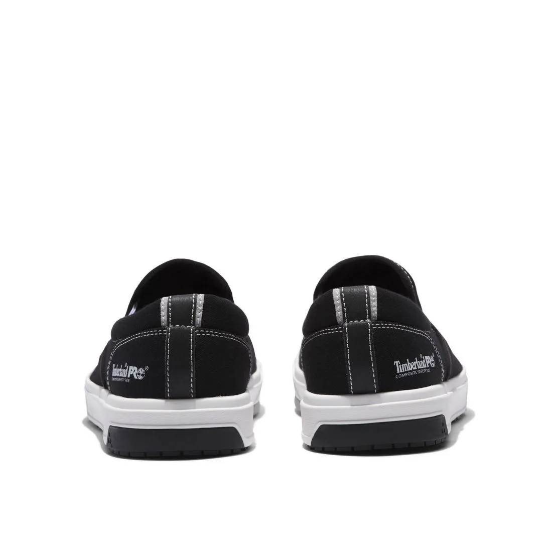 BERKLEY SLIPON COMPOSITETOE WORK SHOE BLACK