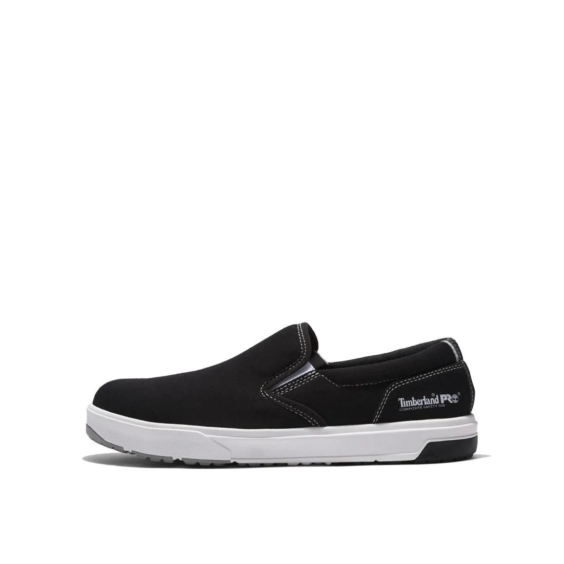 BERKLEY SLIPON COMPOSITETOE WORK SHOE BLACK