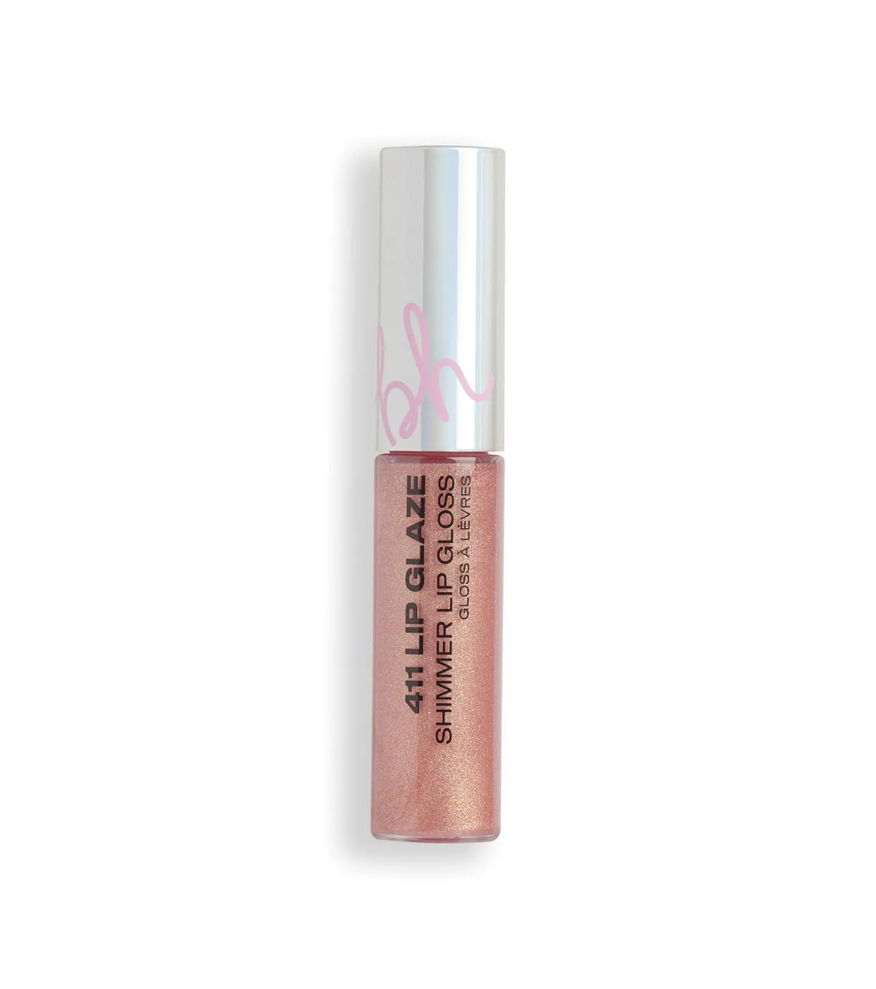 BH COSMETICS  BRILLO DE LABIOS SHIMMER 411 LIP GLAZE  MELROSE
