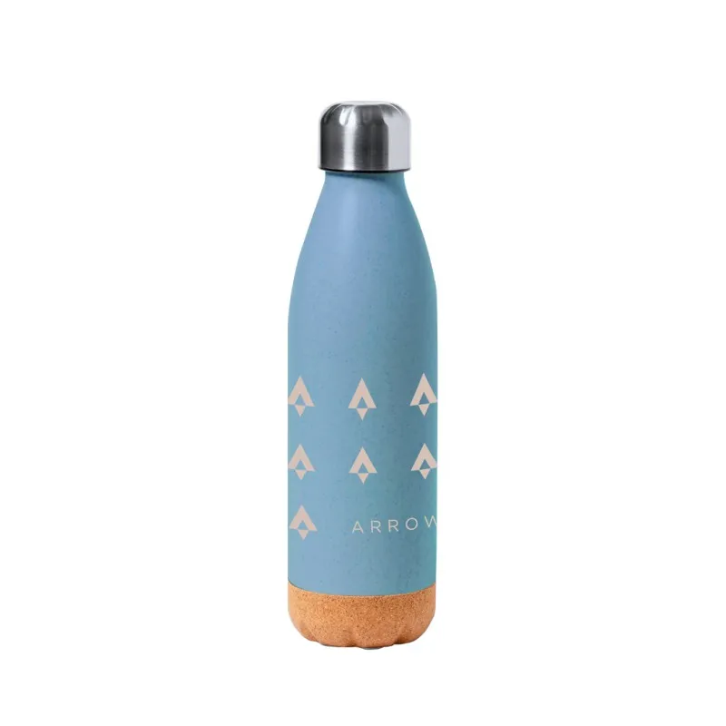 Bidón con base de corcho personalizado 650 ml. Stroud