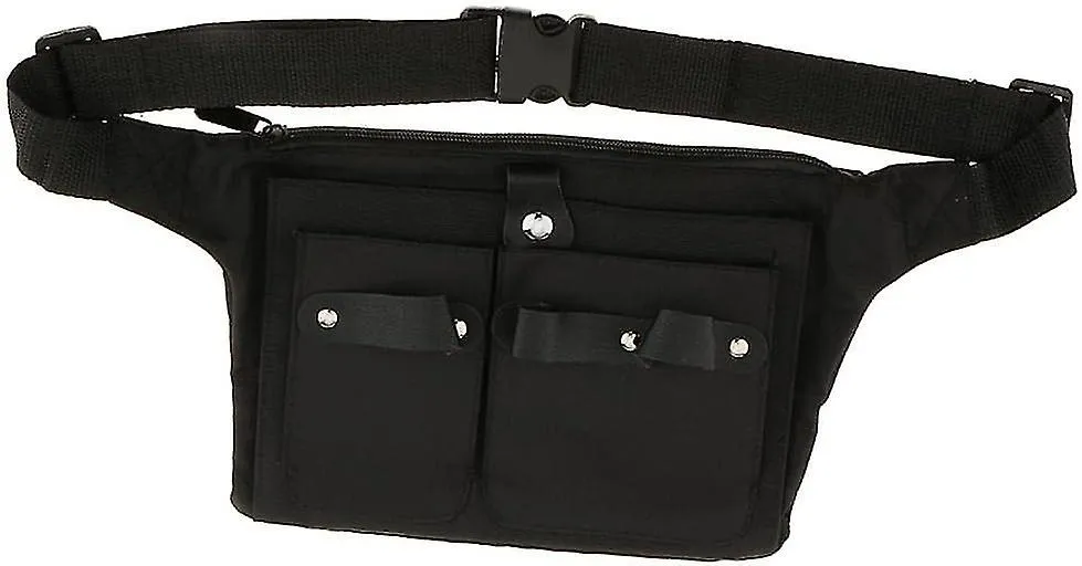 Black Hairdressing Bag Large Hairdresser Pouch compatible with Hair Stylist