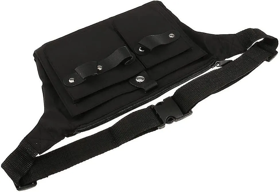 Black Hairdressing Bag Large Hairdresser Pouch compatible with Hair Stylist