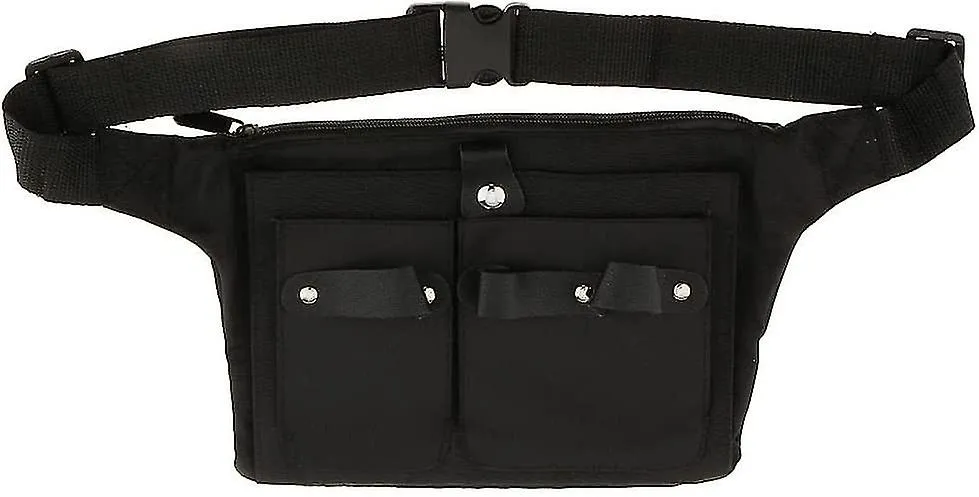 Black Hairdressing Bag Large Hairdresser Pouch compatible with Hair Stylist