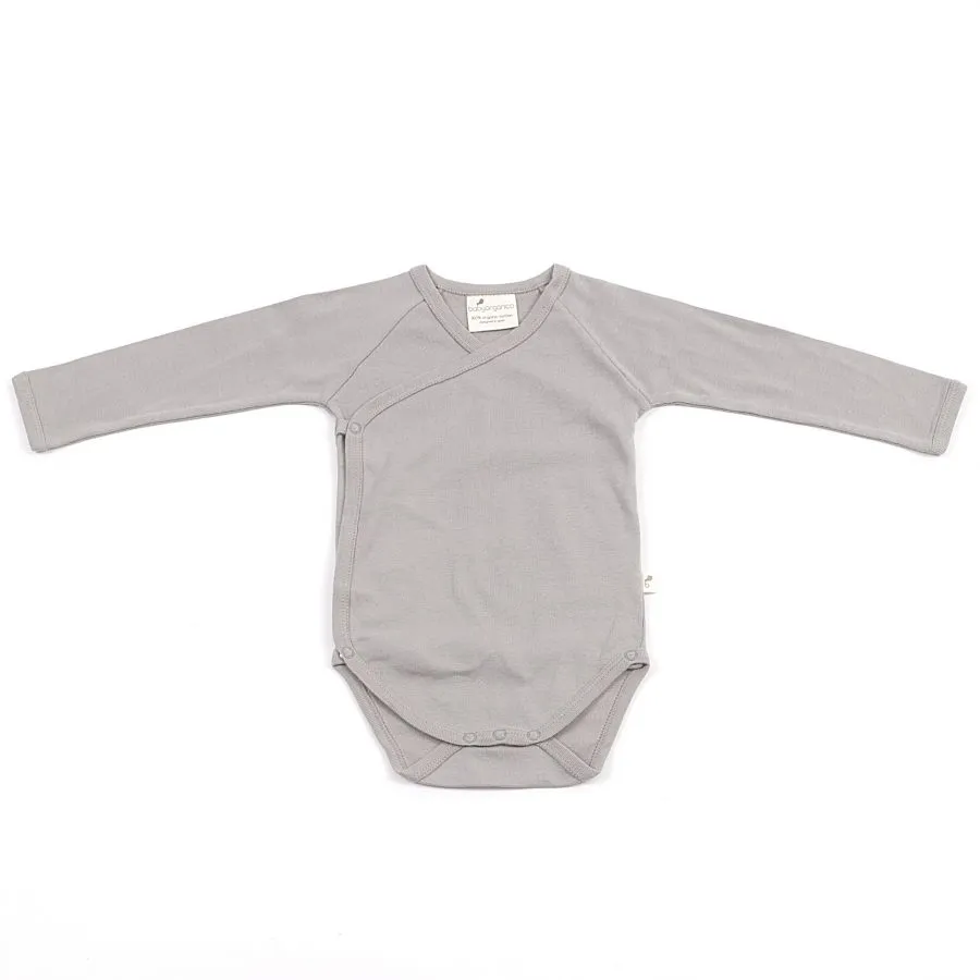 Body Algodón Orgánico Gris