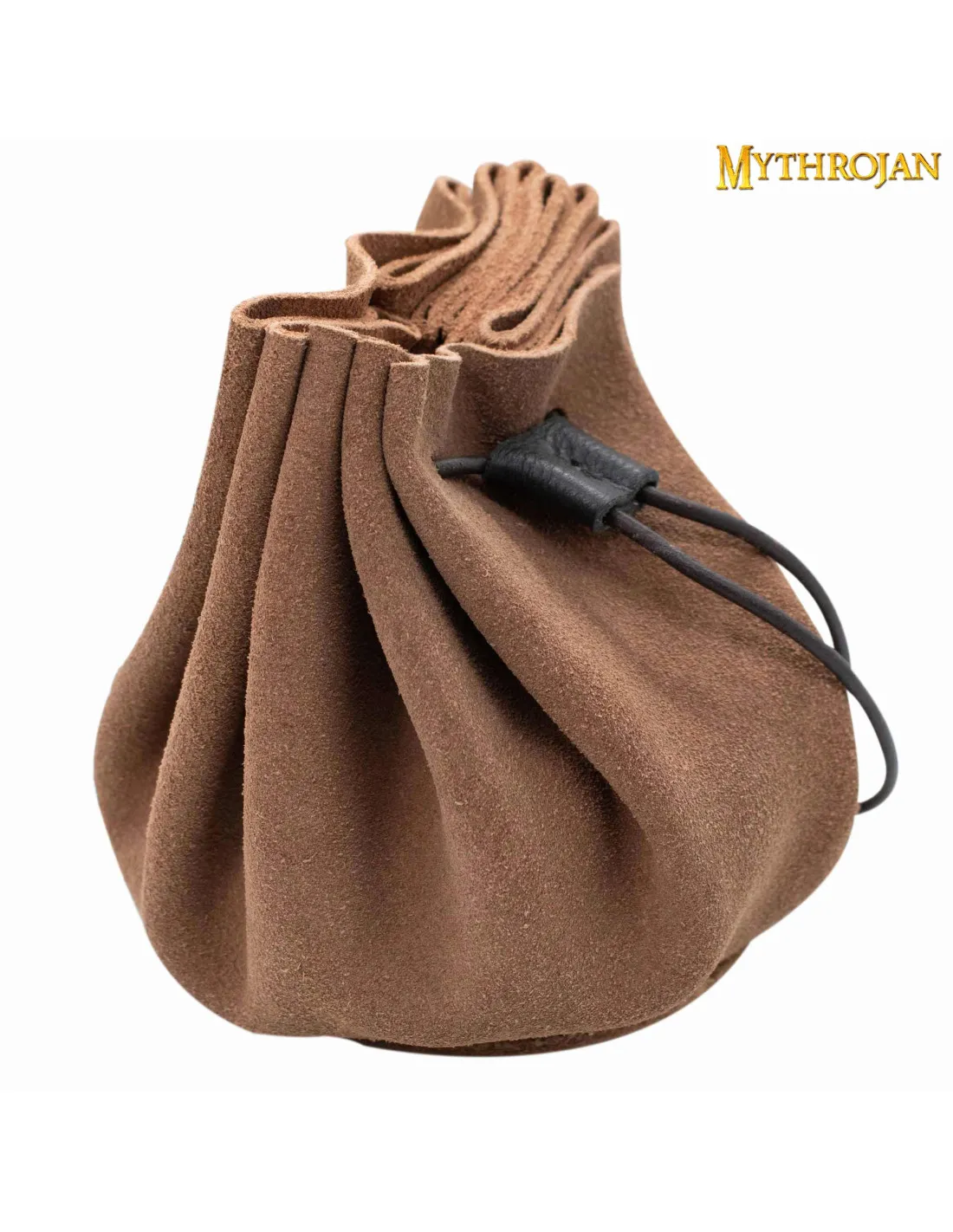 BOLSA MEDIEVAL LIMOSNERA  MARRóN CLARO (8,8X12,5 CM.)