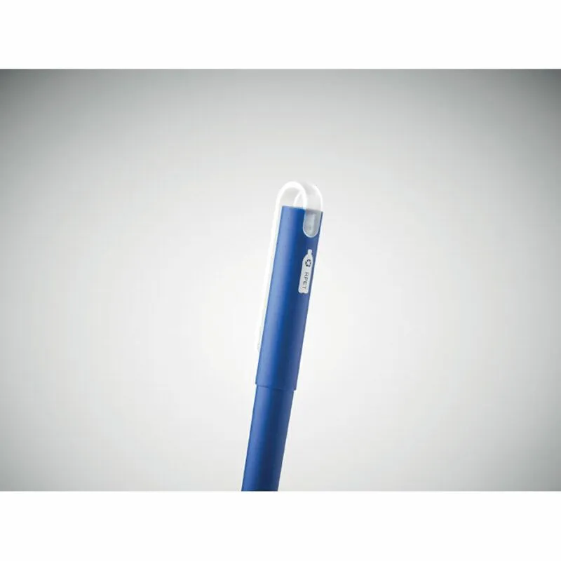 Bolígrafo de tinta de gel con cuerpo de RPET Sion