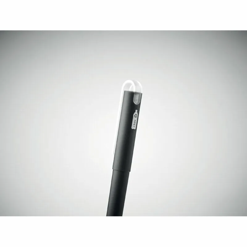 Bolígrafo de tinta de gel con cuerpo de RPET Sion