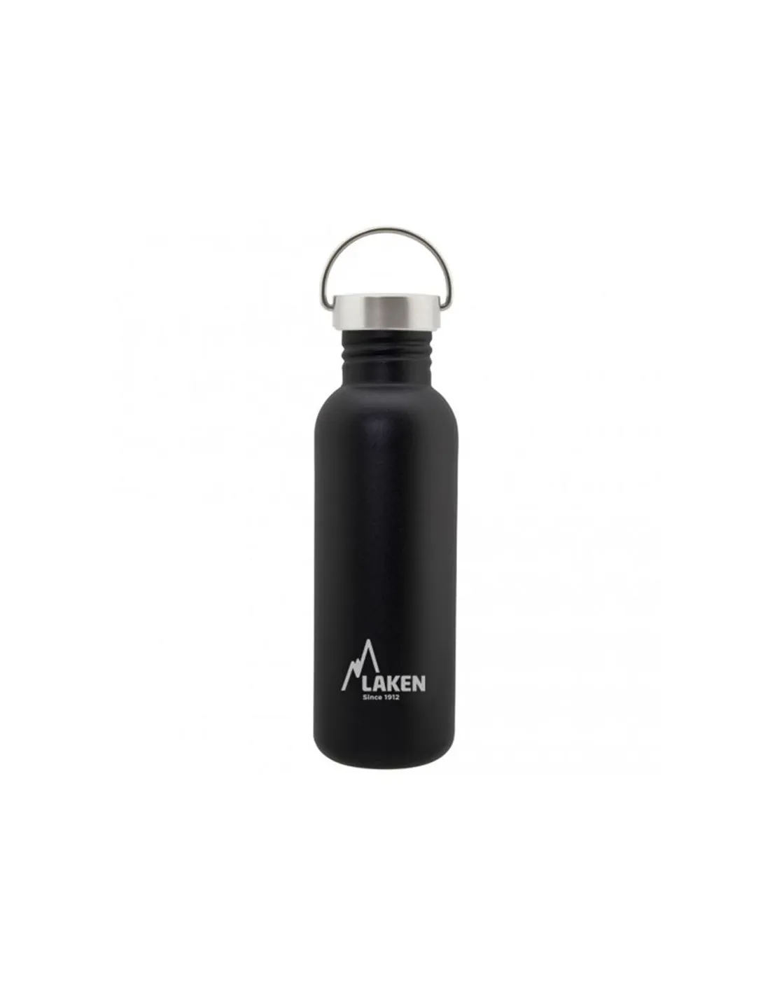 Botella de acero inoxidable Basic 750 ML S/S Tapón Negro