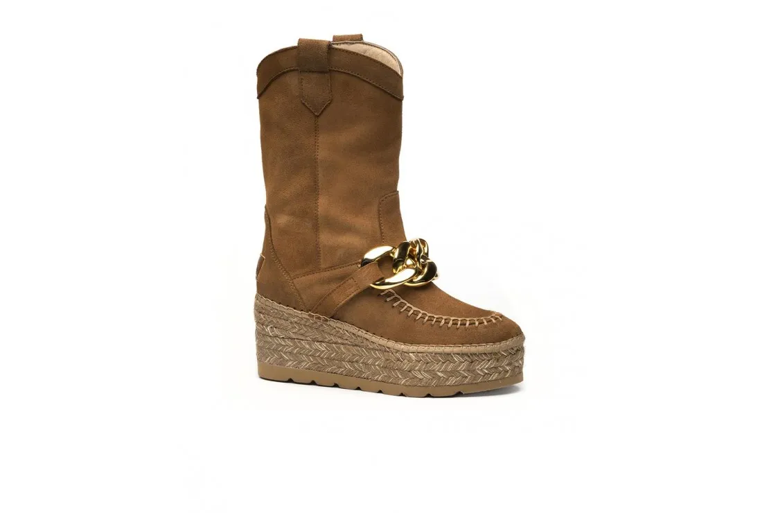 Botin de Cuna Mujer Taupe 98703 Vidorreta
