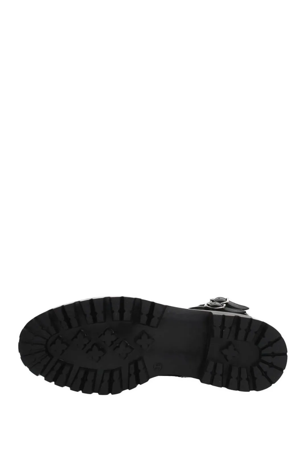 BOTIN MILITAR DE PIEL NEGRO