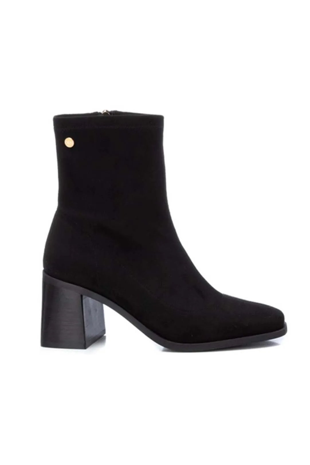 BOTIN TACÓN ANTE NEGRO