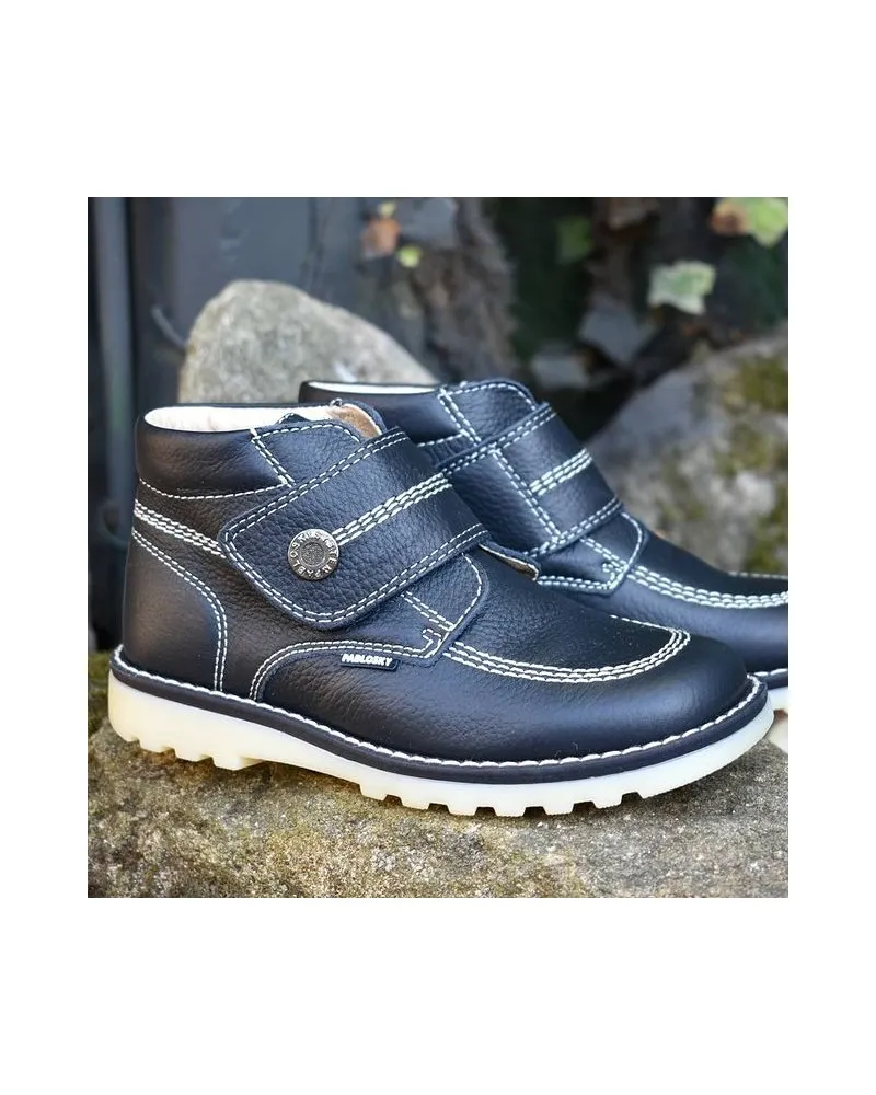 Botín de velcro PABLOSKY 594123 azul marino