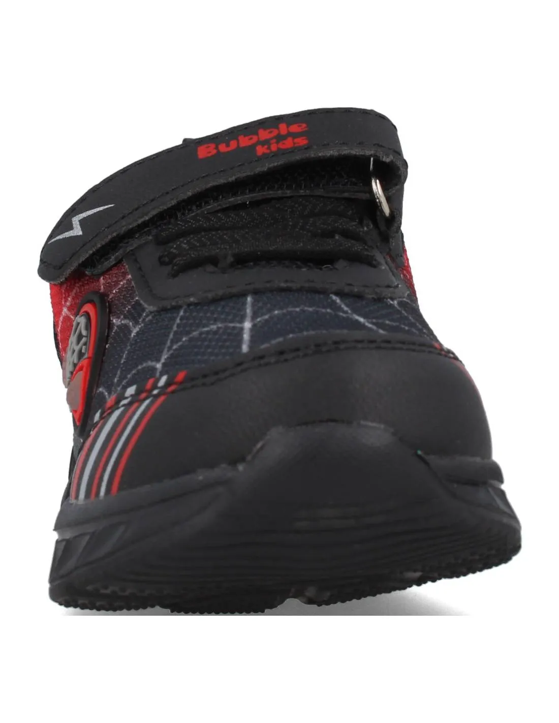 BUBBLE KIDS  DEPORTIVA CON LUCES HOMBRE ARAñA NEGRO