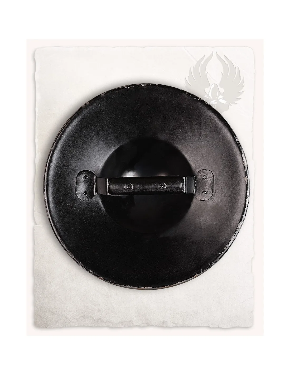 Buckler medieval Alessio en acero (30 cm.)