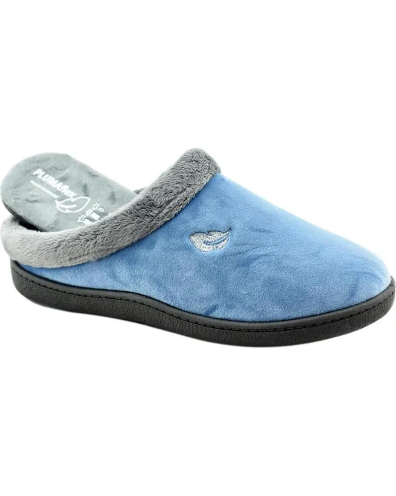Calzado de casa PLUMAFLEX  de Mujer ZAPATILLAS MUY COMODAS CON PLANTILLA TR  JEANS