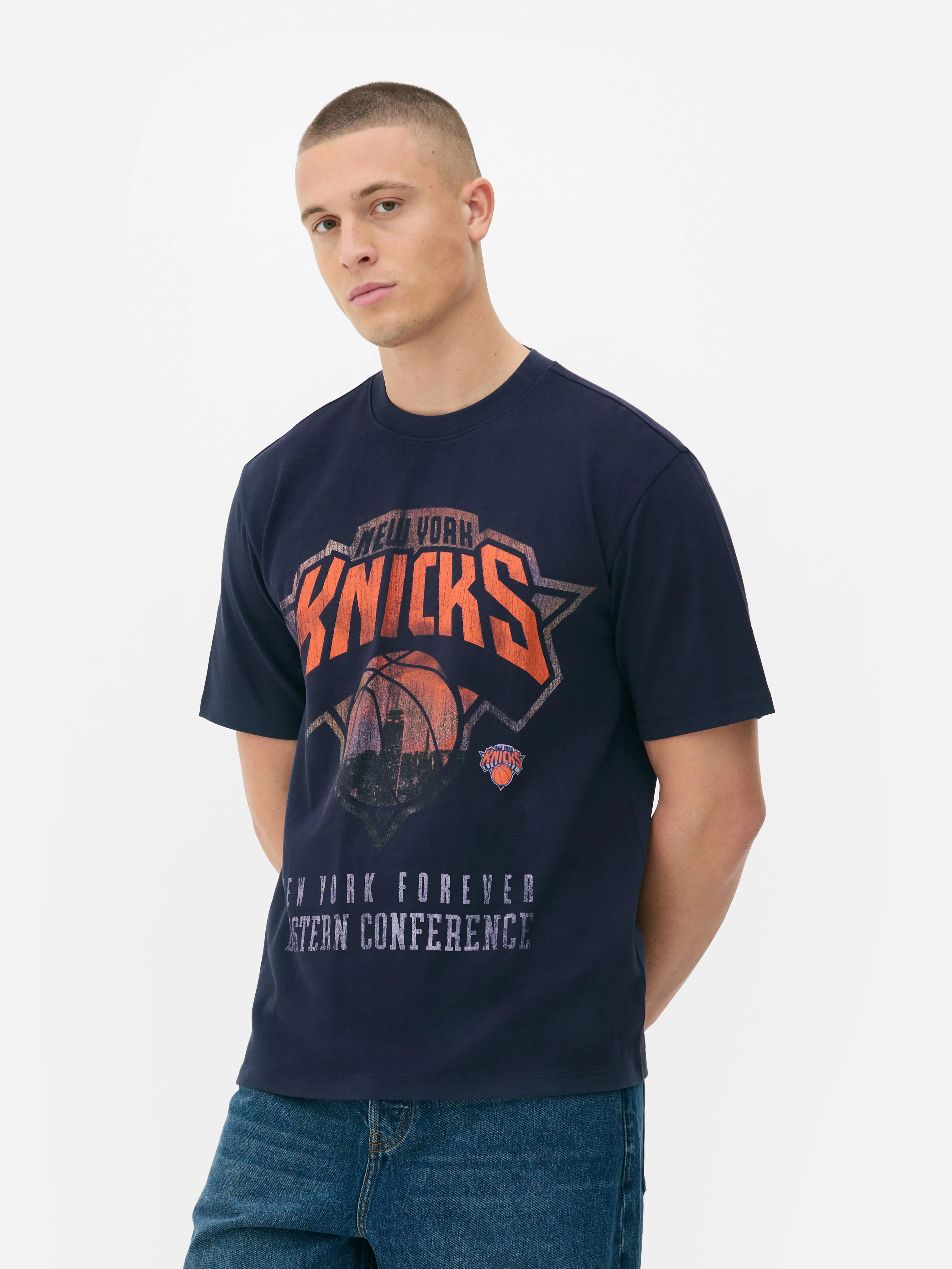 Camiseta gráfica de los New York Knicks de la NBA