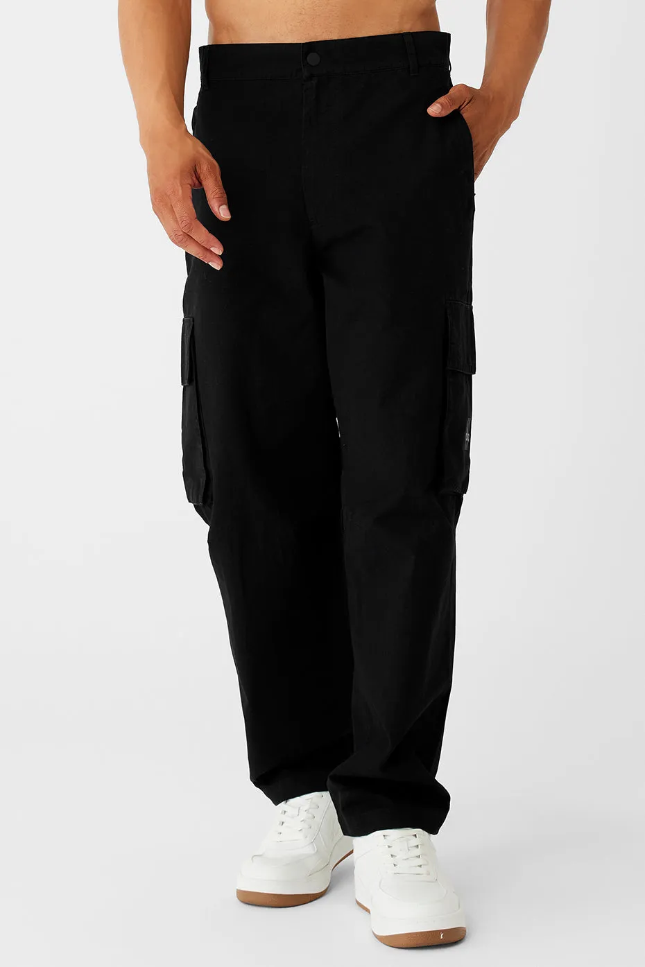 CARGO RIPSTOP TROUSER  BLACK