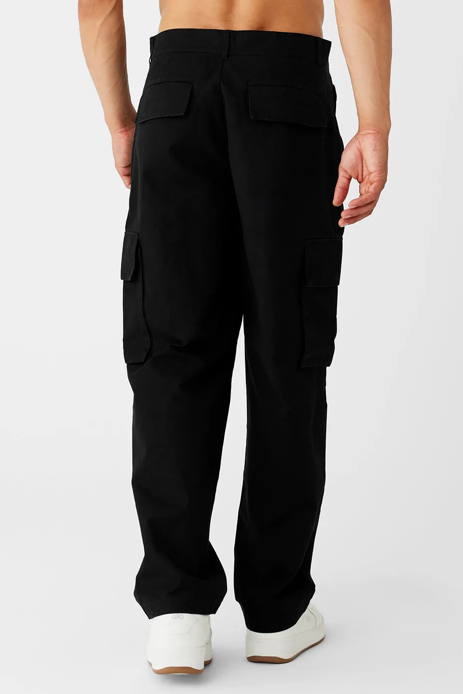 CARGO RIPSTOP TROUSER  BLACK