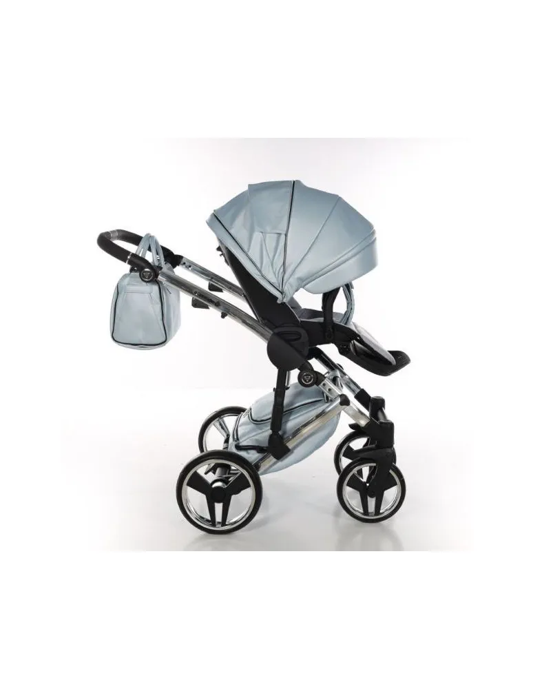 CARRO TRIO JUNAMA FLUO LINE CELESTE/PLATA EXC
