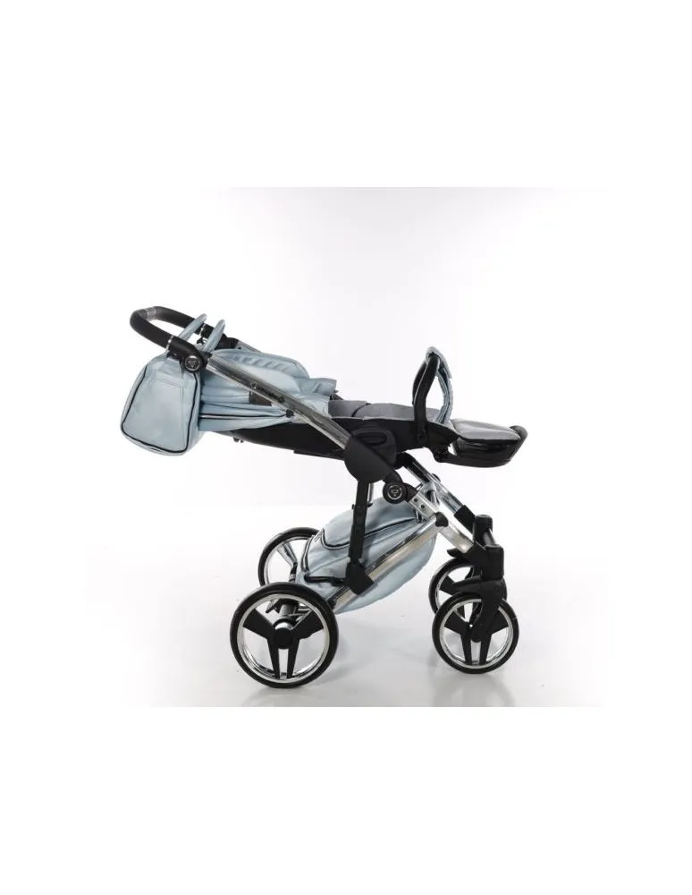 CARRO TRIO JUNAMA FLUO LINE CELESTE/PLATA EXC