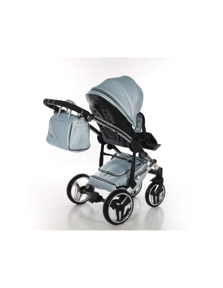 CARRO TRIO JUNAMA FLUO LINE CELESTE/PLATA EXC