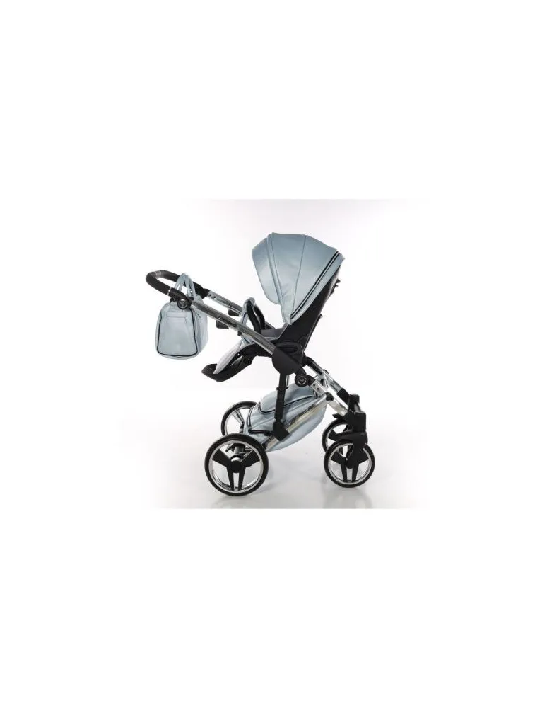 CARRO TRIO JUNAMA FLUO LINE CELESTE/PLATA EXC