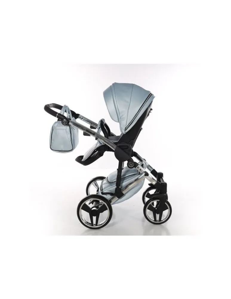 CARRO TRIO JUNAMA FLUO LINE CELESTE/PLATA EXC