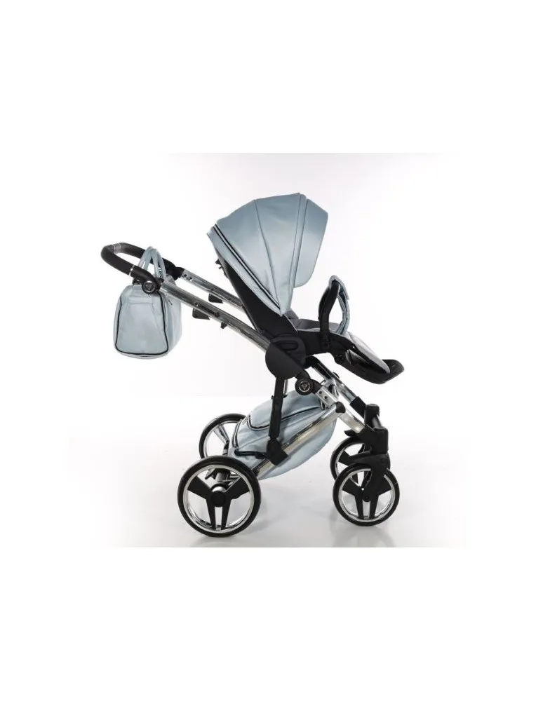 CARRO TRIO JUNAMA FLUO LINE CELESTE/PLATA EXC