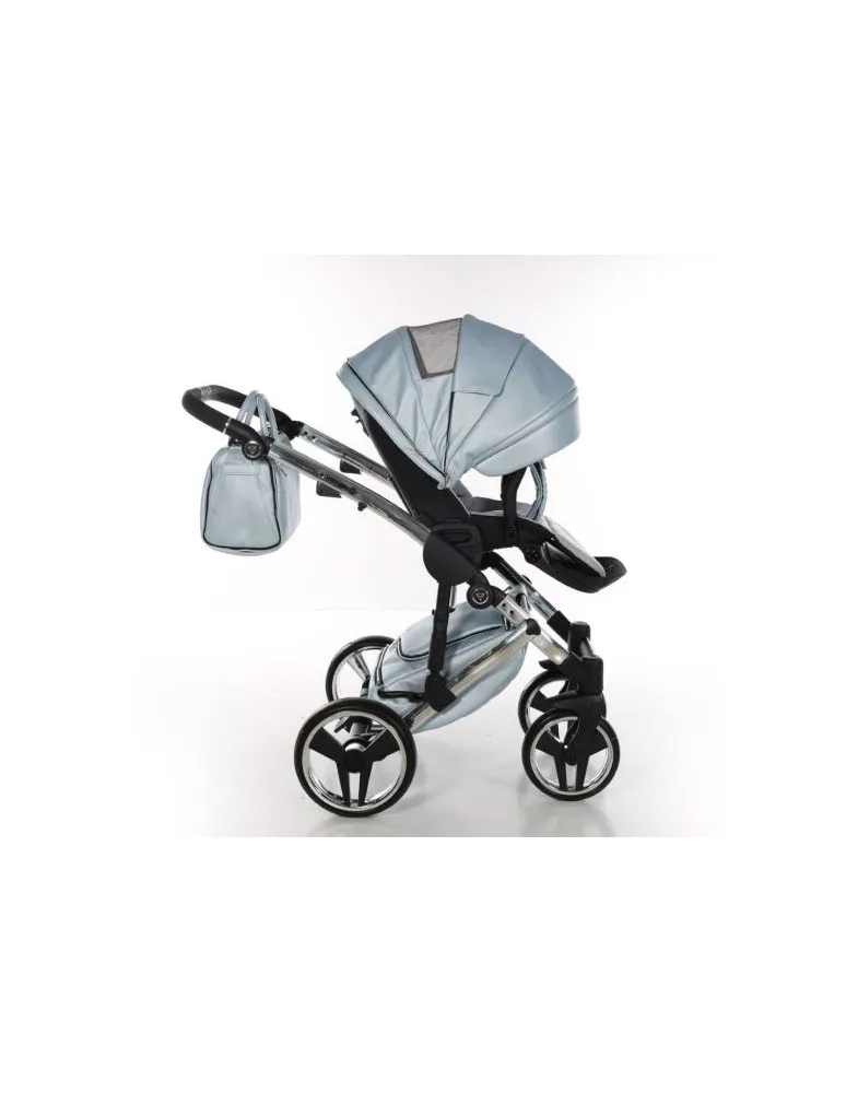 CARRO TRIO JUNAMA FLUO LINE CELESTE/PLATA EXC