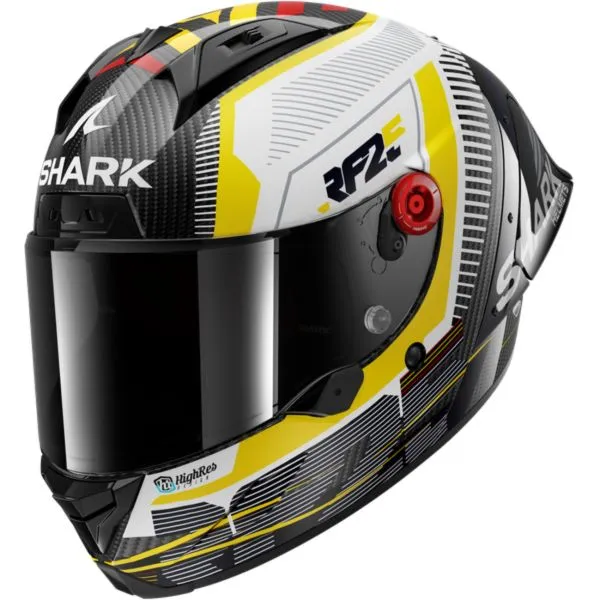 Casco Shark Aeron GP Blank SP Replica Raul Fernandez Signature 