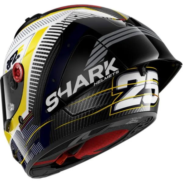 Casco Shark Aeron GP Blank SP Replica Raul Fernandez Signature 